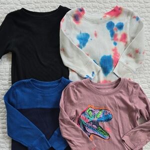 Cat & Jack Long Sleeve Tshirt Bundle